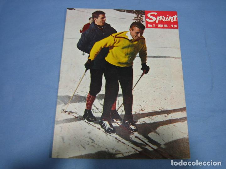 Coleccionismo deportivo: Revista de ciclismo Sprint a&ntilde;os 60. N&uacute;mero 51 Enero 1966