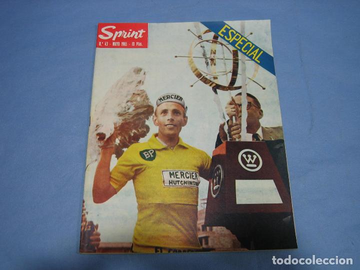 Coleccionismo deportivo: Revista de ciclismo Sprint a&ntilde;os 60. N&uacute;mero 43 Mayo 1965