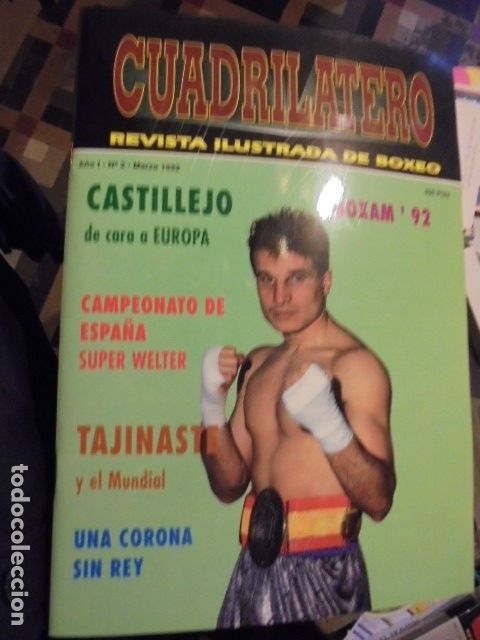 Coleccionismo deportivo: CUADRILATERO 2 / CASTILLEJO - TAJINASTE - BOXEO 1992 - SIN USAR STOCK DE KIOSKO