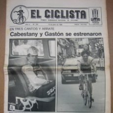 Coleccionismo deportivo: PERIÓDICO DE CICLISMO. EL CICLISTA 1986. Lote 115250179