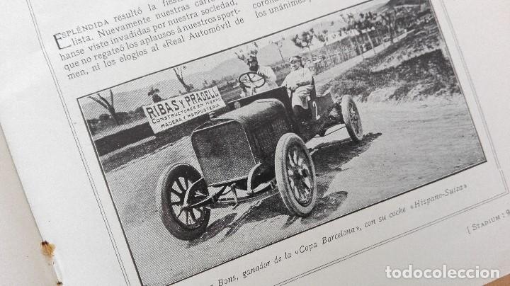 Revista Rarisima Stadium 1911 Copa Automovilism Comprar Revistas Y Periodicos Antiguos Deportivos En Todocoleccion