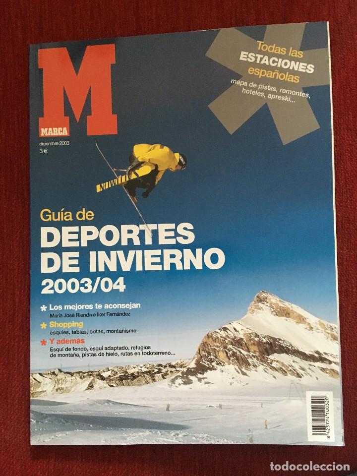 Coleccionismo deportivo: REVISTA MARCA GUIA DE DEPORTES DE INVIERNO EXTRA ESPECIAL A&Ntilde;O 2003 2004 SKI ESQUI