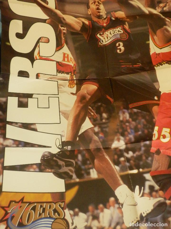 Sammelleidenschaft Sport: P&Oacute;STER GIGANTE - AMERICAN BASKET. XXL BASKETBALL - Xixers - 76ers - Philadelphia