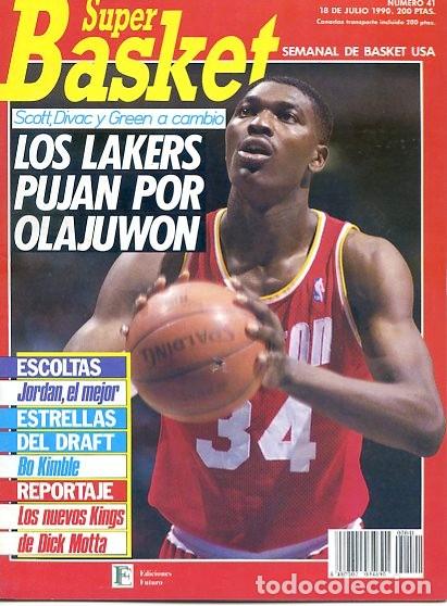 Sports collectibles: REVISTA SUPER BASKET N&ordm;41 CONTIENE POSTER
