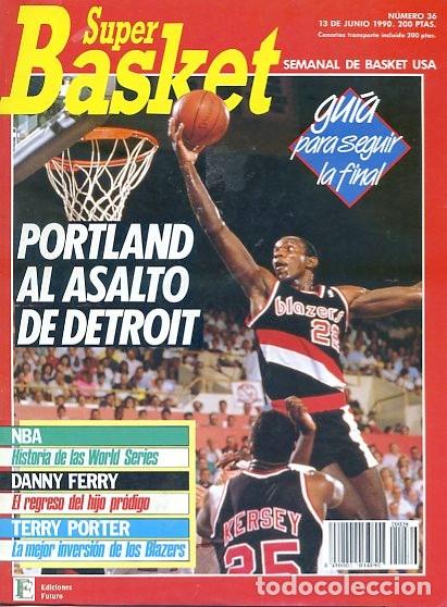 Sports collectibles: REVISTA SUPER BASKET N&ordm;36 CONTIENE POSTER