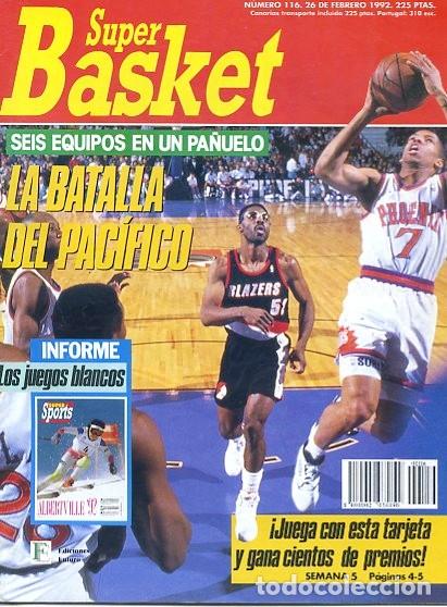 Sports collectibles: REVISTA SUPER BASKET N&ordm;116 CONTIENE POSTER