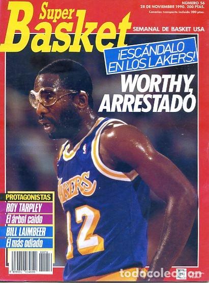 Sports collectibles: REVISTA SUPER BASKET N&ordm;56 CONTIENE POSTER