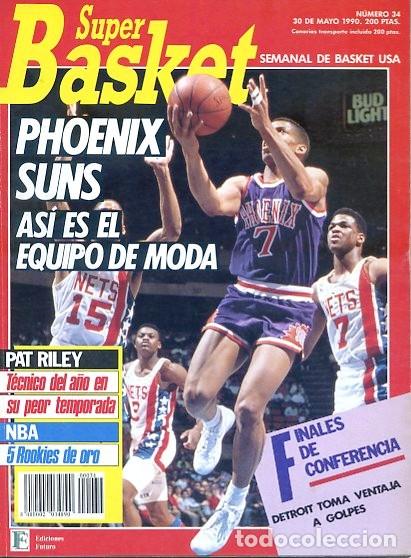 Sports collectibles: REVISTA SUPER BASKET N&ordm;34 CONTIENE POSTER