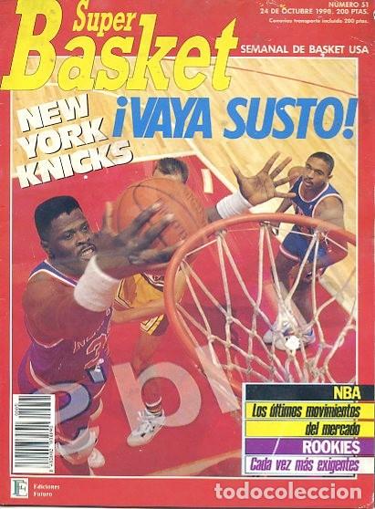 Sports collectibles: REVISTA SUPER BASKET N&ordm;51 CONTIENE POSTER