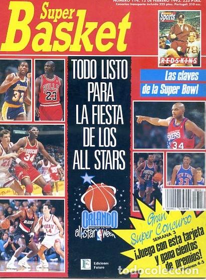 Sports collectibles: REVISTA SUPER BASKET N&ordm;114 CONTIENE POSTER