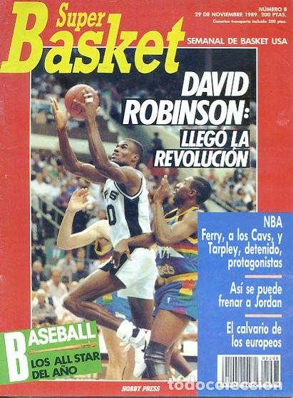 Sports collectibles: REVISTA SUPER BASKET N&ordm;8 CONTIENE POSTER