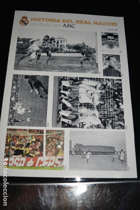Coleccionismo deportivo: HISTORIA DEL REAL MADRID CONTADA POR ABC LAMINA 57