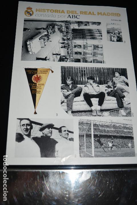 Coleccionismo deportivo: HISTORIA DEL REAL MADRID CONTADA POR ABC LAMINA 52