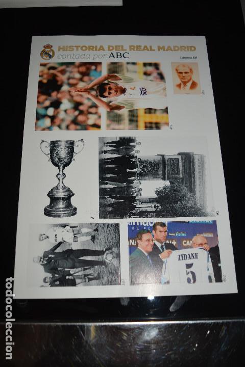 Coleccionismo deportivo: HISTORIA DEL REAL MADRID CONTADA POR ABC LAMINA 60