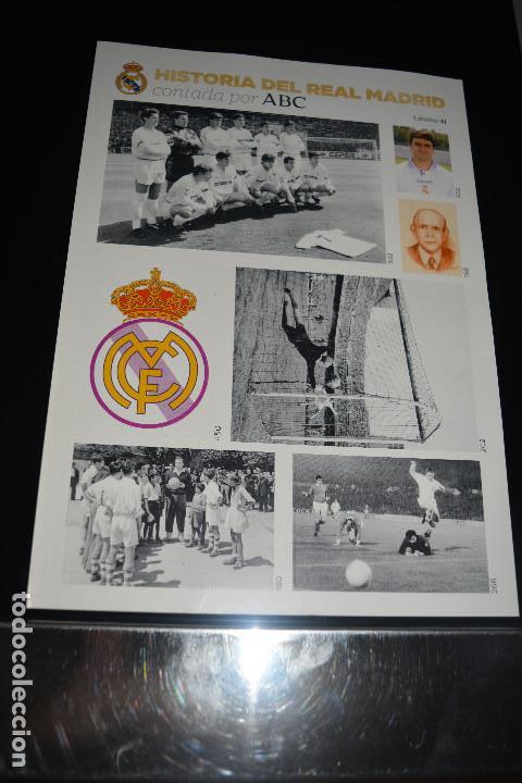 Coleccionismo deportivo: HISTORIA DEL REAL MADRID CONTADA POR ABC LAMINA 41