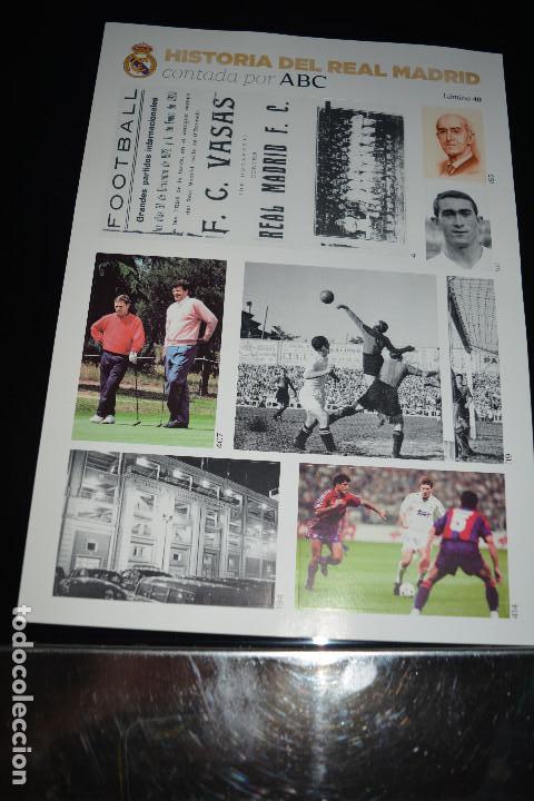 Coleccionismo deportivo: HISTORIA DEL REAL MADRID CONTADA POR ABC LAMINA 40