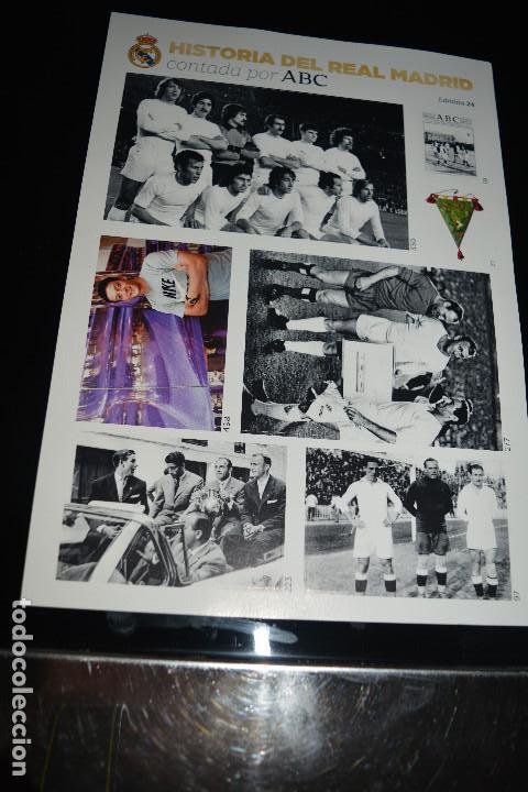 Coleccionismo deportivo: HISTORIA DEL REAL MADRID CONTADA POR ABC LAMINA 24