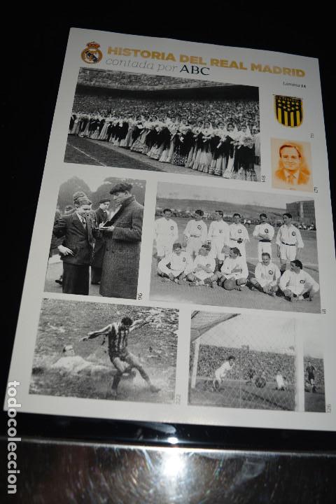 Coleccionismo deportivo: HISTORIA DEL REAL MADRID CONTADA POR ABC LAMINA 14