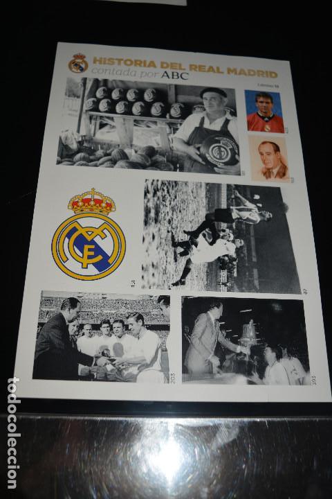 Coleccionismo deportivo: HISTORIA DEL REAL MADRID CONTADA POR ABC LAMINA 51