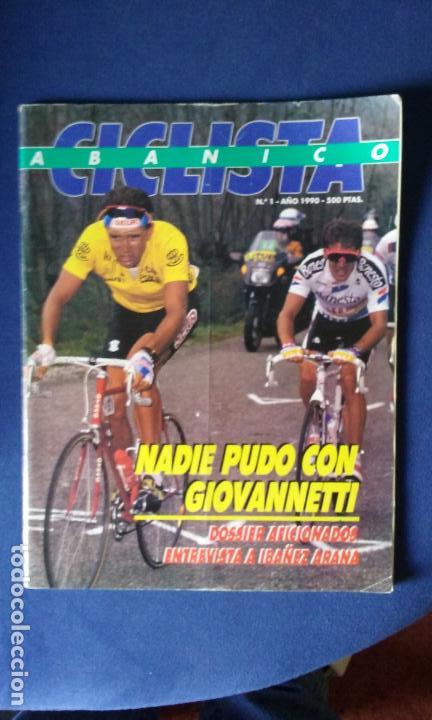Coleccionismo deportivo: N&ordm;1 REVISTA CICLISMO. CICLISTA ABANCIO. 1990.