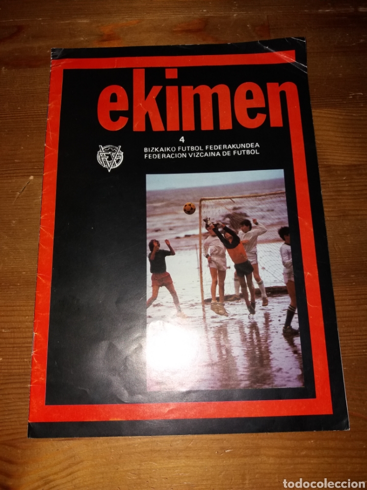 Sammelleidenschaft Sport: EKIMEN 4 - Antigua revista Federaci&oacute;n Vizca&iacute;na de F&uacute;tbol
