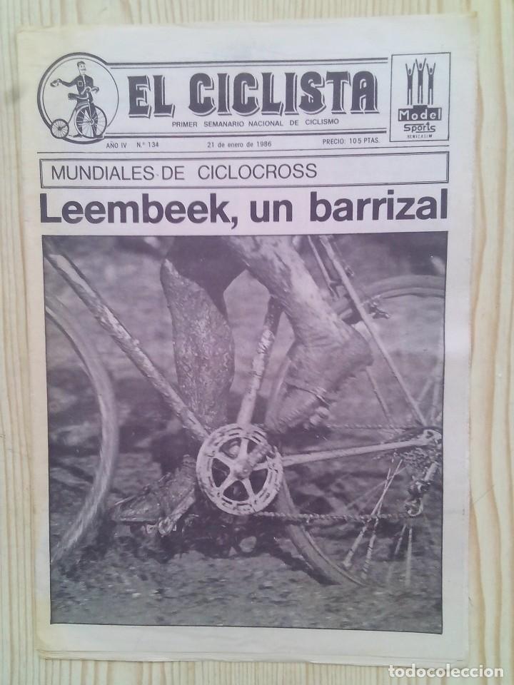 Collectionnisme sportif: Periodico El Ciclista - Numero 134 - 21 De Enero 1986