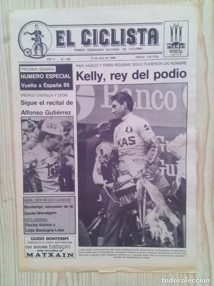 Sammelleidenschaft Sport: Periodico El Ciclista - Numero 146 - 15 De Abril 1986