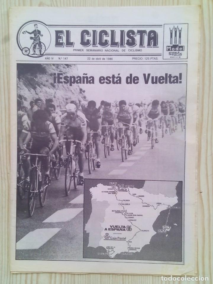 Sammelleidenschaft Sport: Periodico El Ciclista - Numero 147 - 22 De Abril 1986