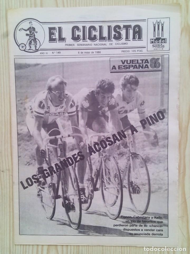Collectionnisme sportif: Periodico El Ciclista - Numero 149 - 6 De Mayo 1986