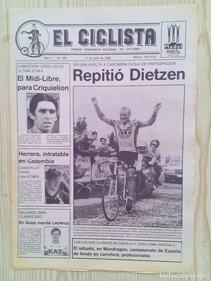 Sammelleidenschaft Sport: Periodico El Ciclista - Numero 155 - 17 De Junio 1986