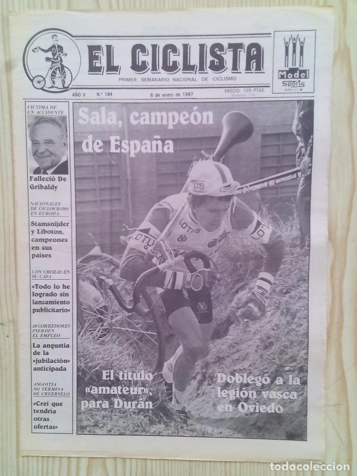 Sammelleidenschaft Sport: Periodico El Ciclista - Numero 184 - 6 De Enero 1987