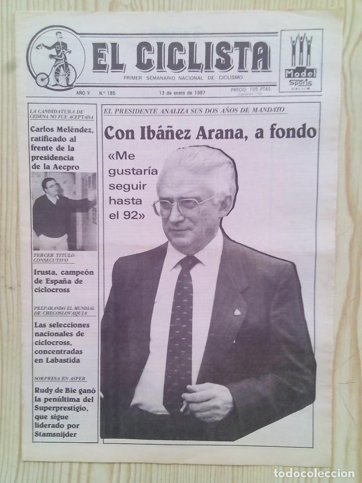 Sammelleidenschaft Sport: Periodico El Ciclista - Numero 185 - 13 De Enero 1987