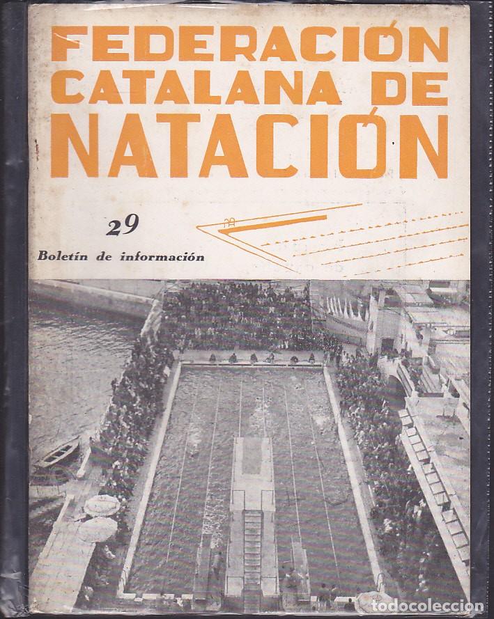 Sports collectibles: REVISTA BOLETIN FEDERACION CATA&Ntilde;ANA DE NATACION N&ordm; 29