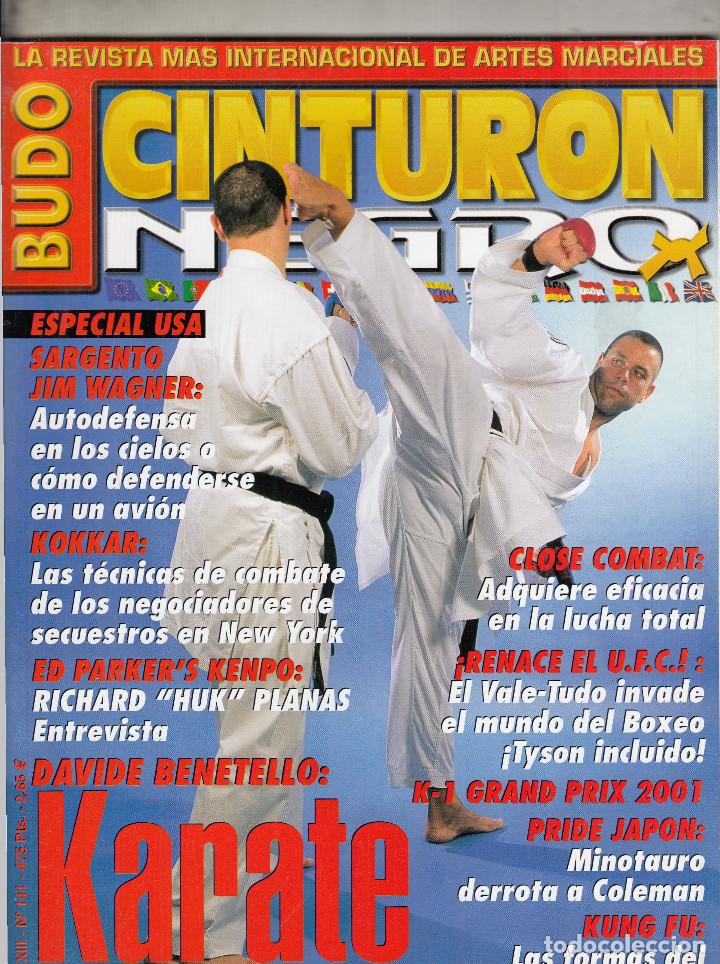 Coleccionismo deportivo: REVISTA CINTURON NEGRO N&ordm; 141 . SARGENTO JIM WAGNER. KOKKAR. ED PARKER&acute;S KENPO. DAVIDE BENETELLO.