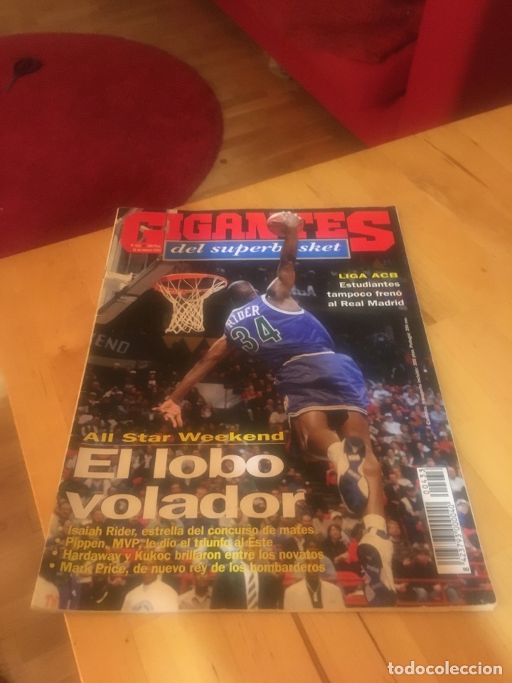 Sports collectibles: Gigantes del basket Jordan 433 n&uacute;mero a&ntilde;o star 1994