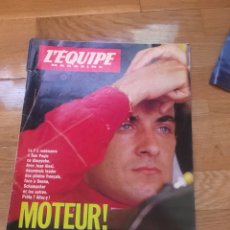 Coleccionismo deportivo: L EQUIPE 1994 26 MARZO SENNA AYRTON SCHUMACHER