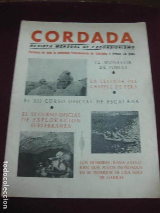 Sammelleidenschaft Sport: CORDADA REVISTA MENSUAL DE EXCURSIONISMO. N&ordm; 4. JUNIO 1955.