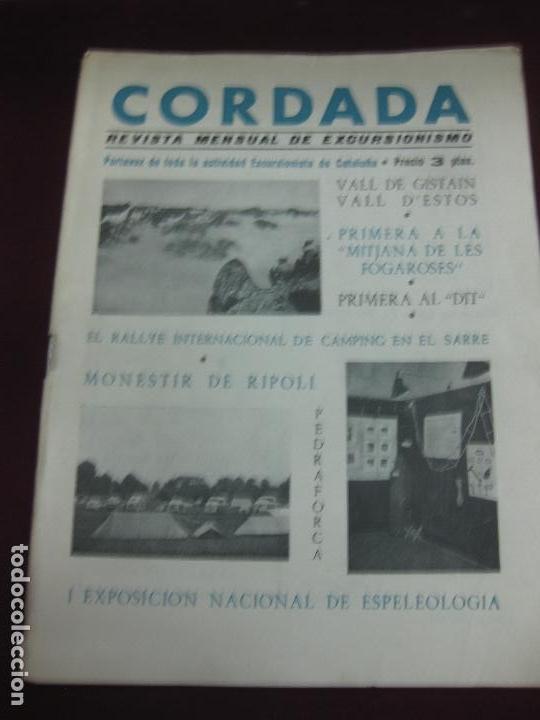 Sammelleidenschaft Sport: CORDADA REVISTA MENSUAL DE EXCURSIONISMO. N&ordm; 6. AGOSTO. 1955.