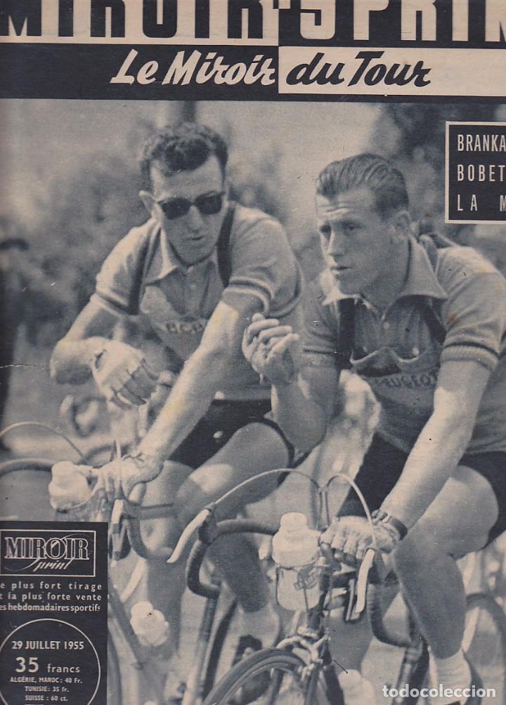 Sports collectibles: REVISTA MIROIR SPRINT 29 JULIO 1955