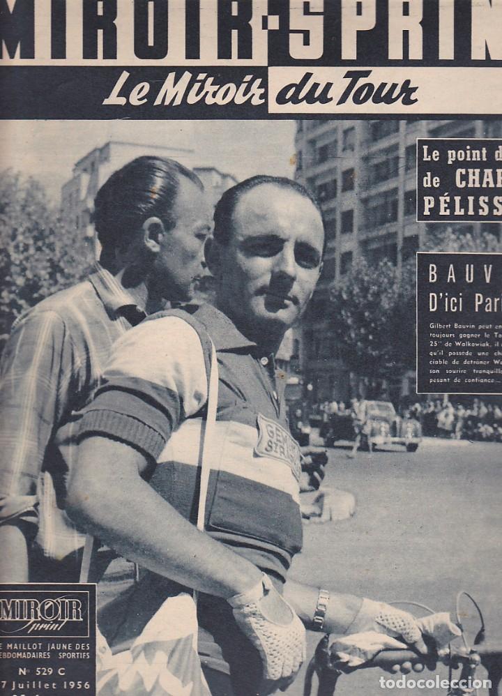 Sports collectibles: REVISTA MIROIR SPRINT 27 JULIO 1956