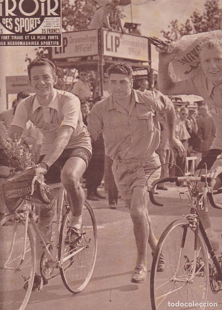 Sports collectibles: REVISTA LE MIROIR DES SPORTS 9 JULIO 1956