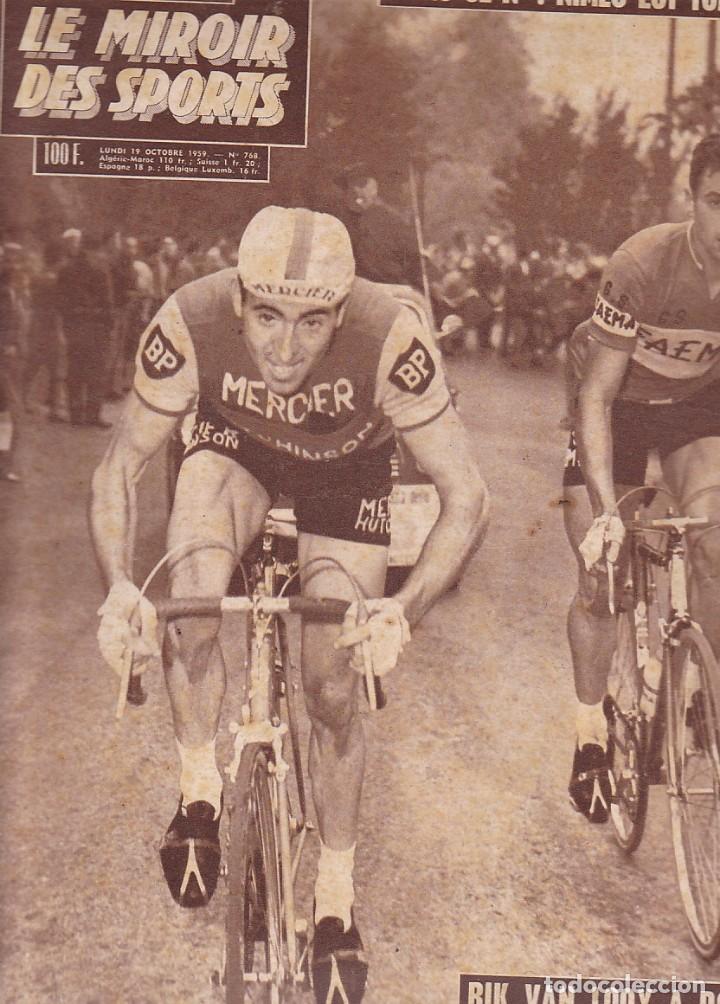Sports collectibles: REVISTA LE MIROIR DES SPORTS 19 OCTUBRE 1959