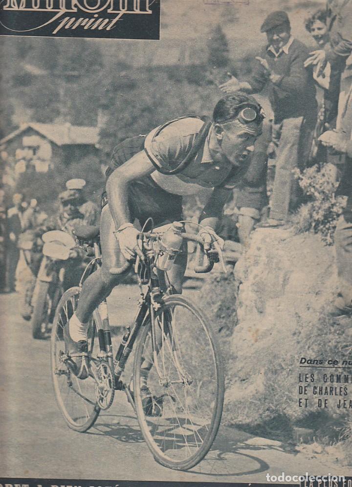 Sports collectibles: REVISTA MIROIR SPRINT 4 AGOSTO 1950