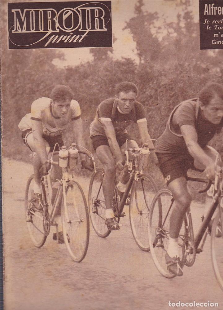 Sports collectibles: REVISTA MIROIR SPRINT 4 SEPTIEMBRE 1950