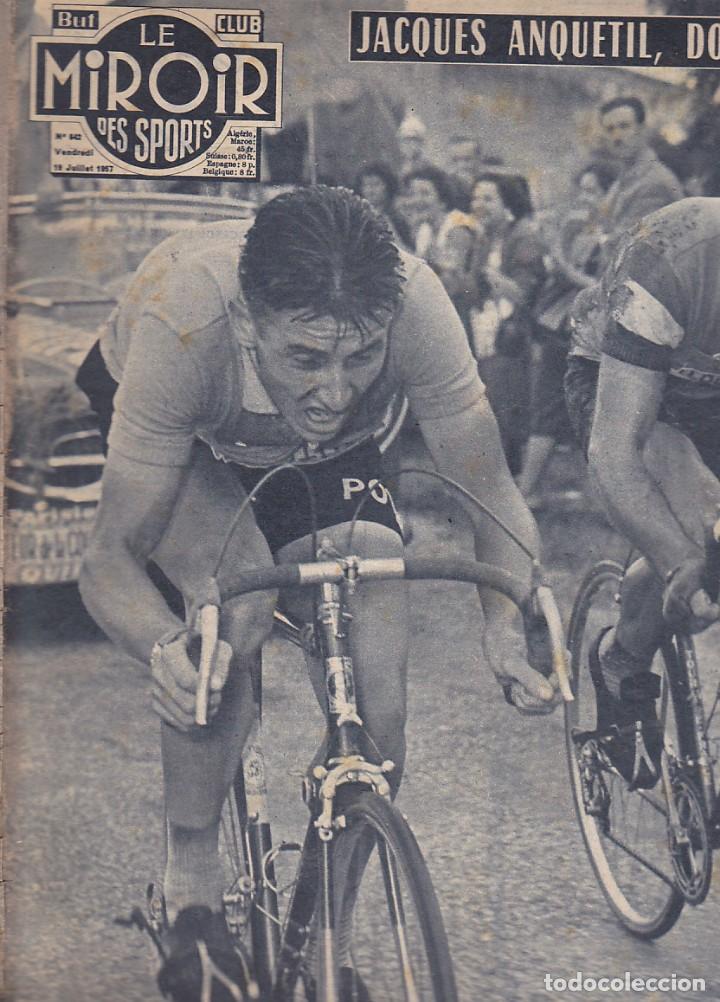 Sports collectibles: REVISTA LE MIROIR DES SPORTS 19 JULIO 1957