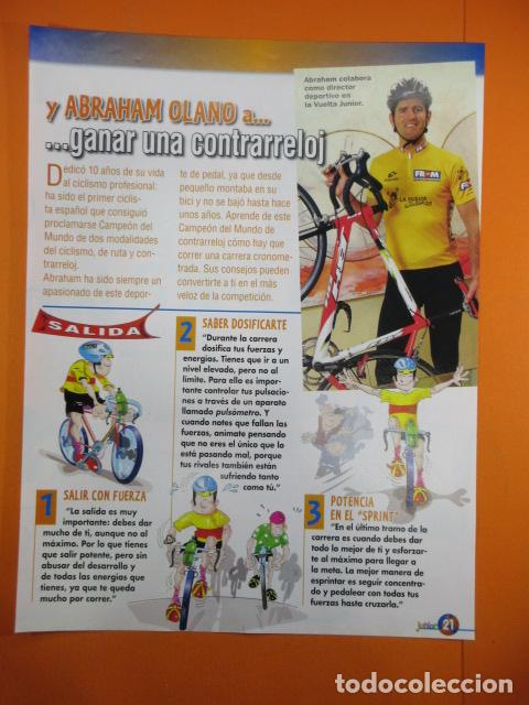 Coleccionismo deportivo: ARTICULO 2006 - ABRAHAM OLANO CICLISMO - 1 PAGINA