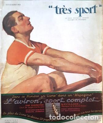 Coleccionismo deportivo: REVISTA TR&Egrave;S SPORT SEPTIEMBRE 1923
