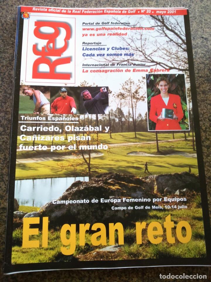 Sammelleidenschaft Sport: REVISTA OFICIAL DE LA FEDERACION ESPA&Ntilde;OLA DE GOLF -- N&ordm; 20 -- MAYO 2001 --