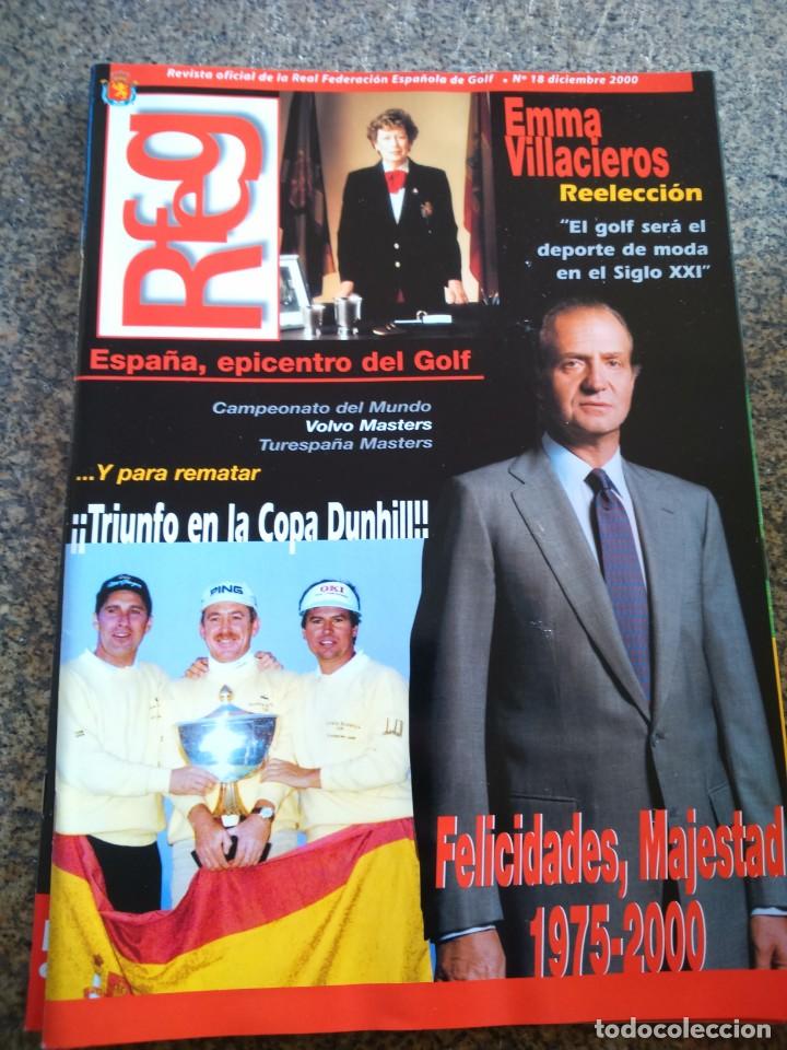 Sammelleidenschaft Sport: REVISTA OFICIAL DE LA FEDERACION ESPA&Ntilde;OLA DE GOLF -- N&ordm; 18 -- DICIEMBRE 2000 --