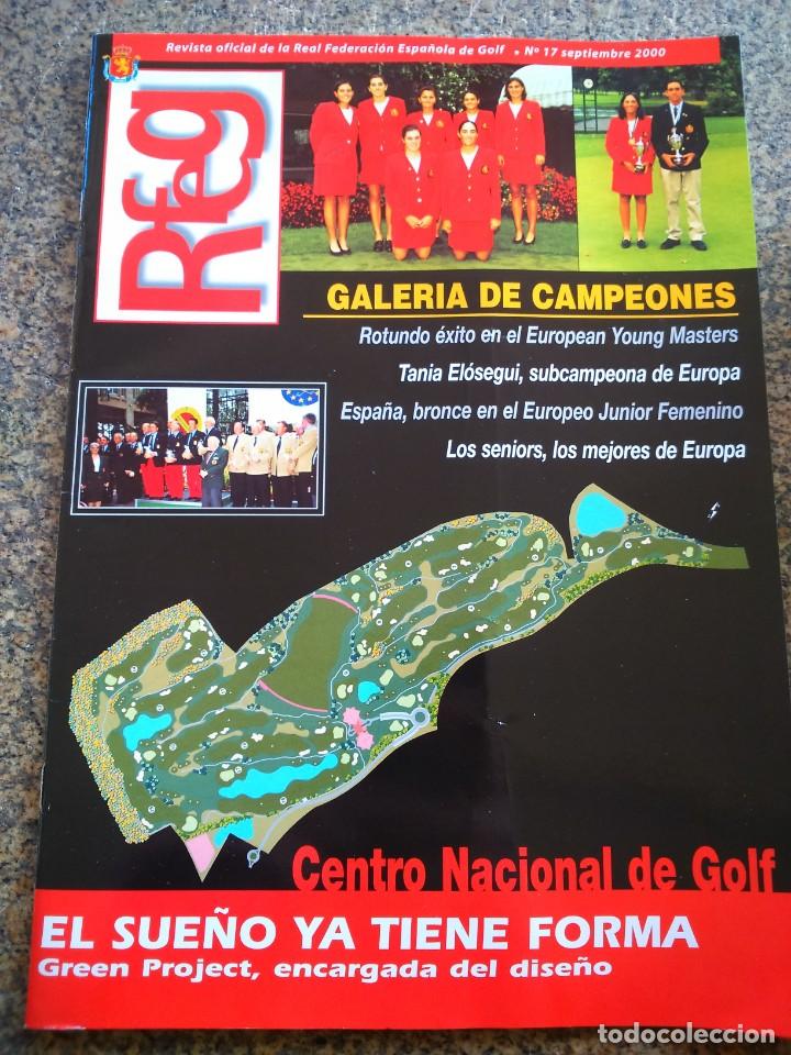 Coleccionismo deportivo: REVISTA OFICIAL DE LA FEDERACION ESPA&Ntilde;OLA DE GOLF -- N&ordm; 17 -- SEPTIEMBRE 2000 --